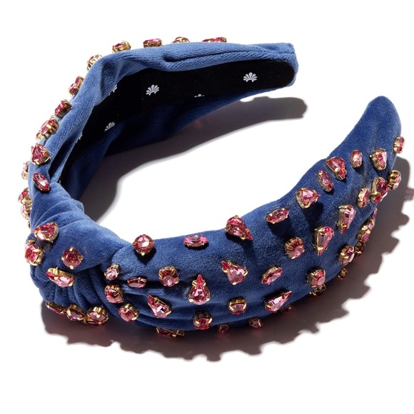 Lele Sadoughi Accessories - Lele Sadoughi Trafalgar Blue CandyCrystal Headband